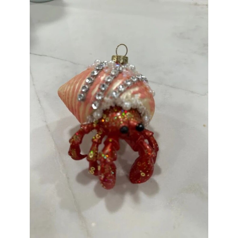Crab in Shell Ornament